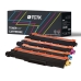 Multipack (4) Toners CMYK (Cyan/Magenta/Yellow/Black) Compatible with Brother DCP, HL-L, MFC - Replaces TN-227 (TN227C) / TN-237 (TN237C)  / TN-247 (TN247C)  / TN-257 (TN257C)